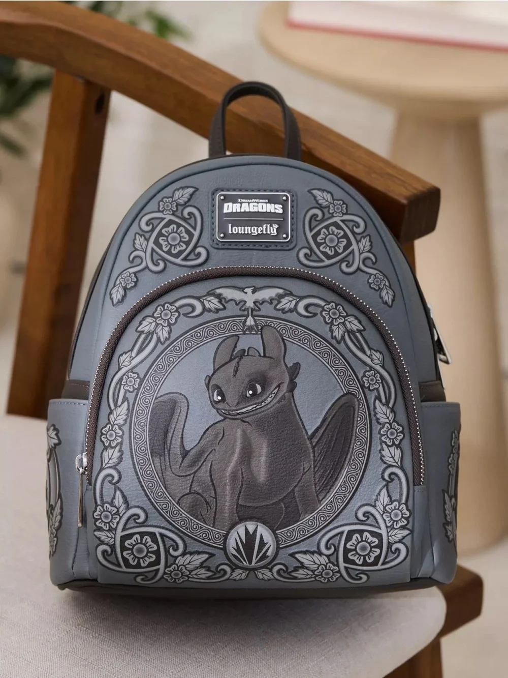 Loungefly DreamWorks How To Train Your Dragon Toothless Portrait Set